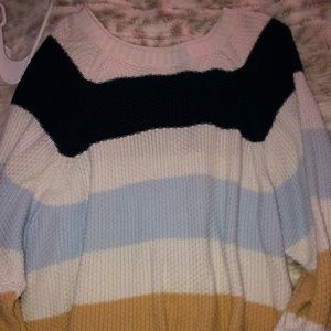 hollister cropped sweater